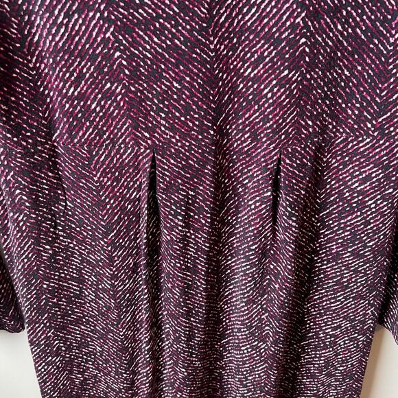 J. Jill Rayon & Lycra Purple Dress Wearever Collection Size Small - Picture 9 of 12
